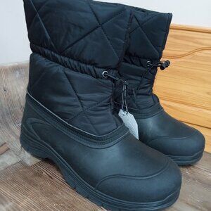 Time and Tru Women’s Size 10  Quilted Winter Boots NEW!